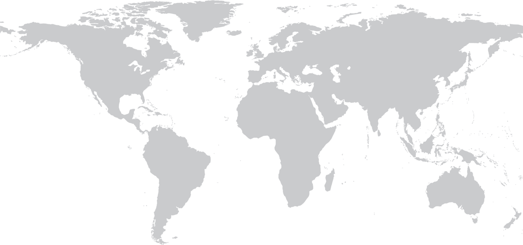 Grey world map